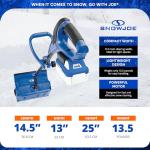 Snow Joe 24V Cordless Electric Snow Shovel Kit