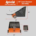44-Inch Lawn Sweeper by Agri-Fab
