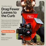 Ultra Heavy Duty 7HP Wood Chipper Shredder Mulcher