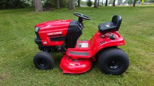 Craftsman 42" Gas Riding Lawn Mower, 17.5 HP
