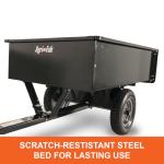 Agri-Fab 750lb Utility Tow Cart, Black