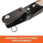 Agri-Fab 750lb Utility Tow Cart, Black