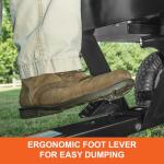 Agri-Fab 750lb Utility Tow Cart, Black