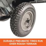 Agri-Fab 750lb Utility Tow Cart, Black