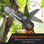 6-Inch Cordless Mini Chainsaw for Outdoor Cutting