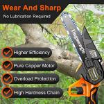 6-Inch Cordless Mini Chainsaw for Outdoor Cutting