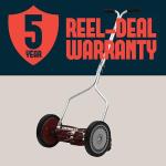 14-Inch 5-Blade Push Reel Lawn Mower