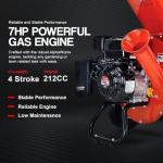 Powerful Wood Chipper Shredder Mulcher for Firebreaks