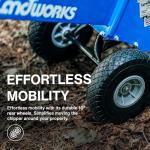 Landworks Gas Powered Wood Chipper Shredder Mulcher