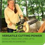 Greenworks 16" Cordless Chainsaw with TruBrushless™ Technology