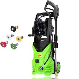 Electric High-Pressure Washer with Foam Cannon