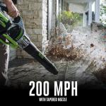 EGO Power+ Cordless Leaf Blower with Battery