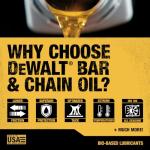 DEWALT Eco-Friendly Chainsaw Oil - 16 oz