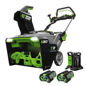 EGO Power+ 21-Inch Cordless Snow Blower with Batteries