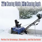 Westinghouse 22-Inch Corded Electric Snow Blower