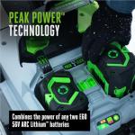 EGO Power+ 21-Inch Cordless Snow Blower with Batteries