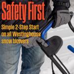 Westinghouse 22-Inch Corded Electric Snow Blower