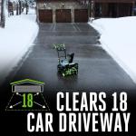 EGO POWER+ 24" Cordless Electric Snow Blower