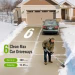 Cordless 20V Snow Shovel for Easy Snow Removal