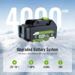 Cordless 20V Snow Shovel for Easy Snow Removal