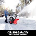 PowerSmart 24-Inch Gas Snow Blower with Electric Start