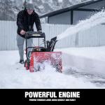 PowerSmart 24-Inch Gas Snow Blower with Electric Start