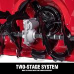 PowerSmart 24-Inch Gas Snow Blower with Electric Start