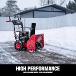 PowerSmart 24-Inch Gas Snow Blower with Electric Start