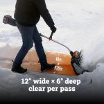 WORX Nitro 40V Cordless Electric Snow Shovel