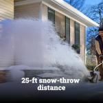 WORX Nitro 40V Cordless Electric Snow Shovel