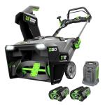 EGO Power+ 21-Inch Cordless Snow Blower Bundle