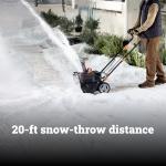 Worx 40V 20" Cordless Snow Blower with Batteries