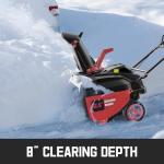 PowerSmart 21-Inch Gas Snow Blower with Recoil Start
