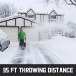 PowerSmart 21-Inch Gas Snow Blower with Recoil Start