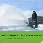 Greenworks 80V 20” Cordless Brushless Snow Blower