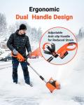 Voltask 24V Cordless Snow Shovel with Battery