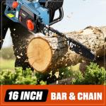 SENIX 16" Electric Chainsaw for Tree Trimming