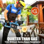 SENIX 14" Electric Chainsaw for Pruning and Trimming