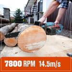 SENIX 18" Electric Chainsaw for Wood and Garden