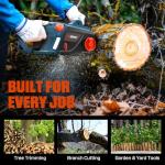 SENIX 18" Electric Chainsaw for Wood and Garden