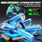 Cordless Mini Chainsaw - 6 Inch Electric Saw