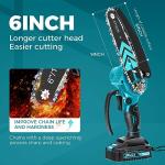 Saker Mini Cordless Chainsaw for Garden Tasks
