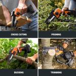 Worx 20V Mini Cordless Chainsaw with Battery