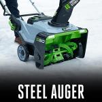 EGO Power+ 21-Inch Cordless Snow Blower with Batteries