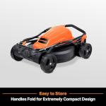 LawnMaster 12AMP Electric Lawn Mower 19-Inch Blade