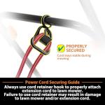 LawnMaster 12AMP Electric Lawn Mower 19-Inch Blade