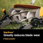Fiskars 18" Manual Push Reel Lawn Mower