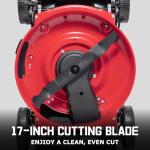 PowerSmart 18-Inch Gas Lawn Mower with 3-in-1 Feature