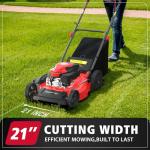 PowerSmart 21-Inch Gas Lawn Mower with Bagging