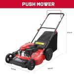 PowerSmart 21-Inch Gas Lawn Mower with Bagging
